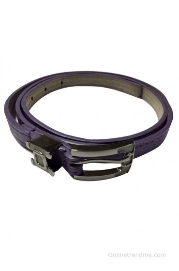 Sir Michele Purple Non Leather Women Belt